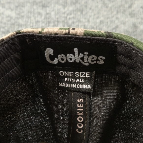NWOT Cookies Camo Snapback Hat - Picture 5 of 6